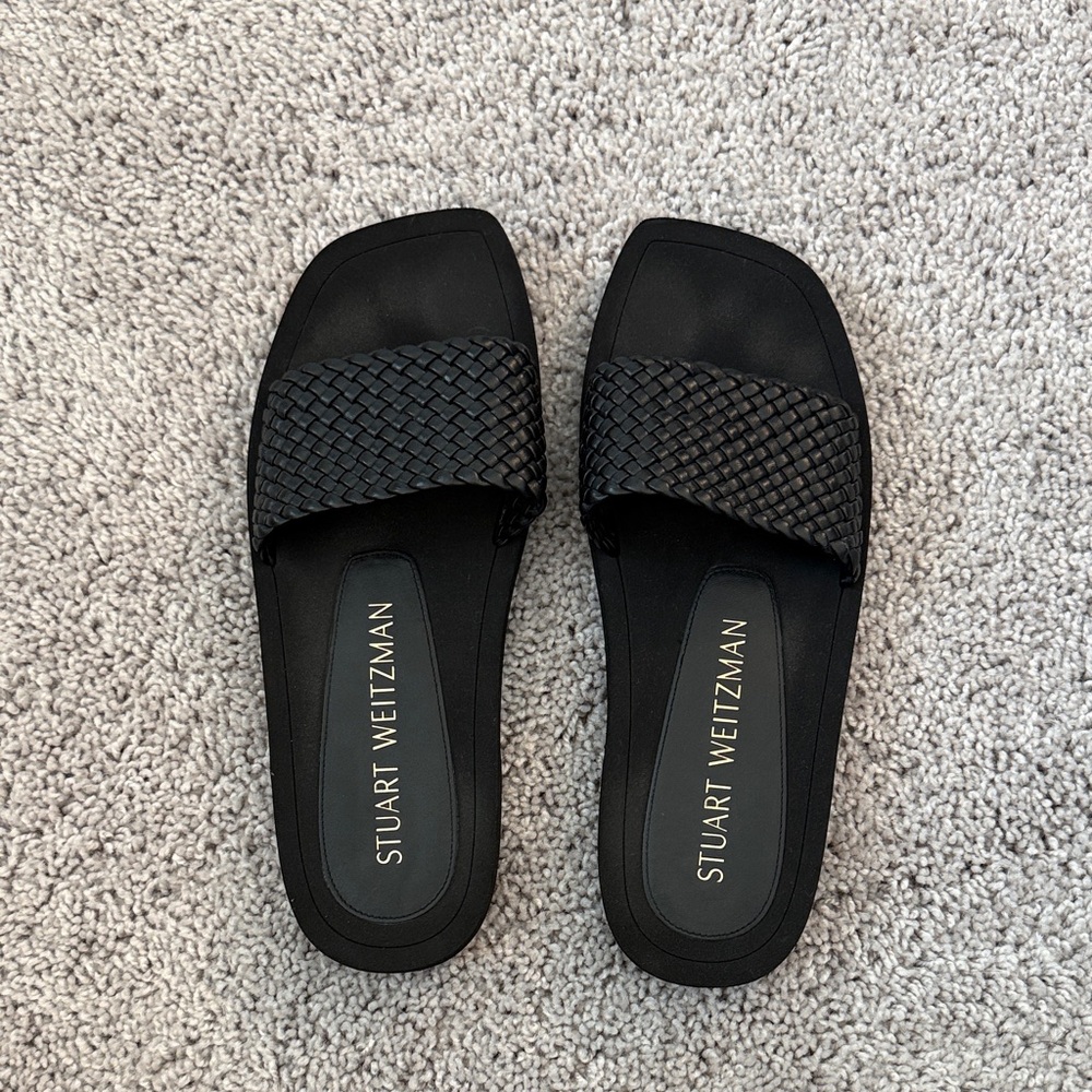 Stuart Weitzman Wova Slide Sandals